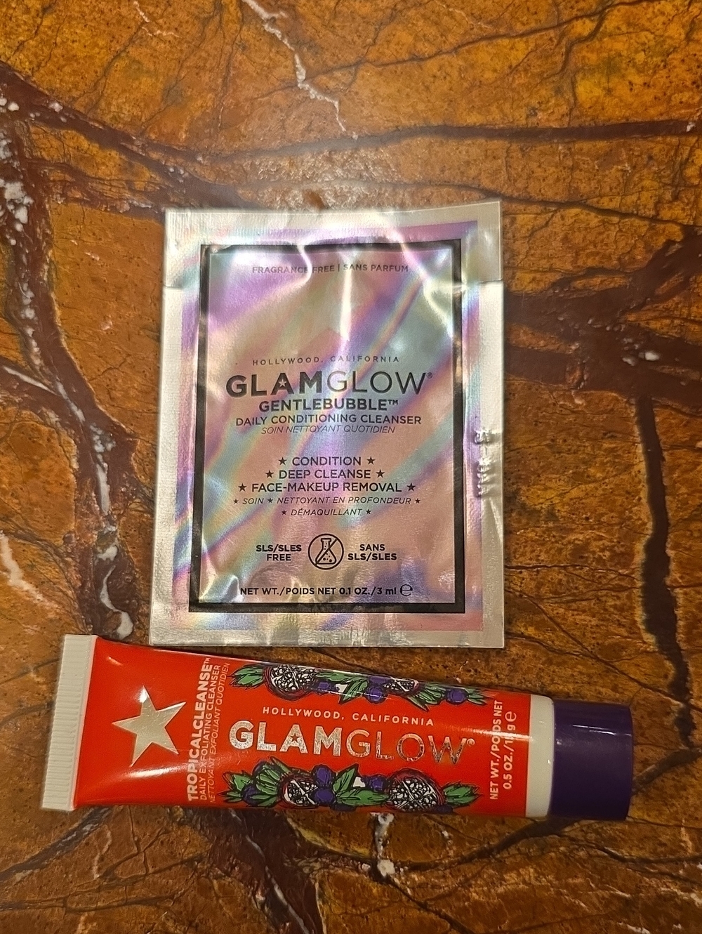 GLAMGLOW Iridescent GentleBubble 2pc Sample Set 15g